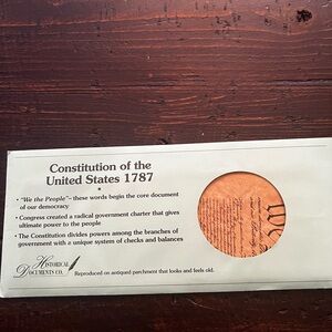Antique-Look Constitution Replica